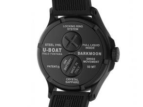 Thumbnail von U-Boat Darkmoon PVD Soleil Ref.8697/B Full Set Neu