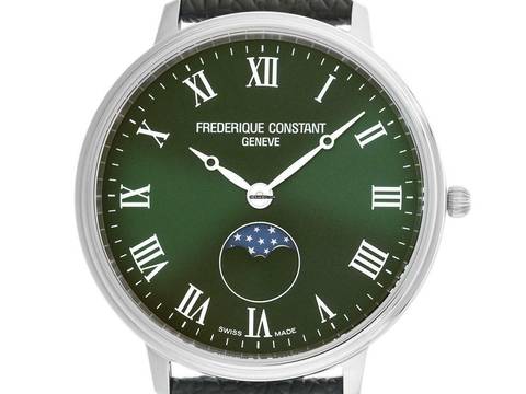  Frederique Constant Classics Moonphase Mondphase Ref.FC-206RGR3S6 2025 Full Set Neu Neuheit 