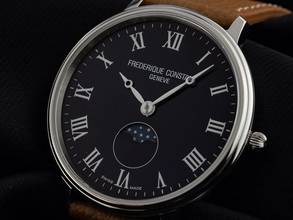 Thumbnail von Frederique Constant Classics Moonphase Mondphase Ref.FC-206RN3S6 2025 Full Set Neu Neuheit
