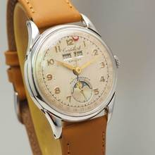 Thumbnail von Cortébert Sport Vintage Triple Date Calendar Moon Silber 925 </h1>