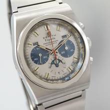 Thumbnail von Zenith El Primero Espada Chronograph 322 E 635 Vintage El Primero 3019 very rare serviced </h1>