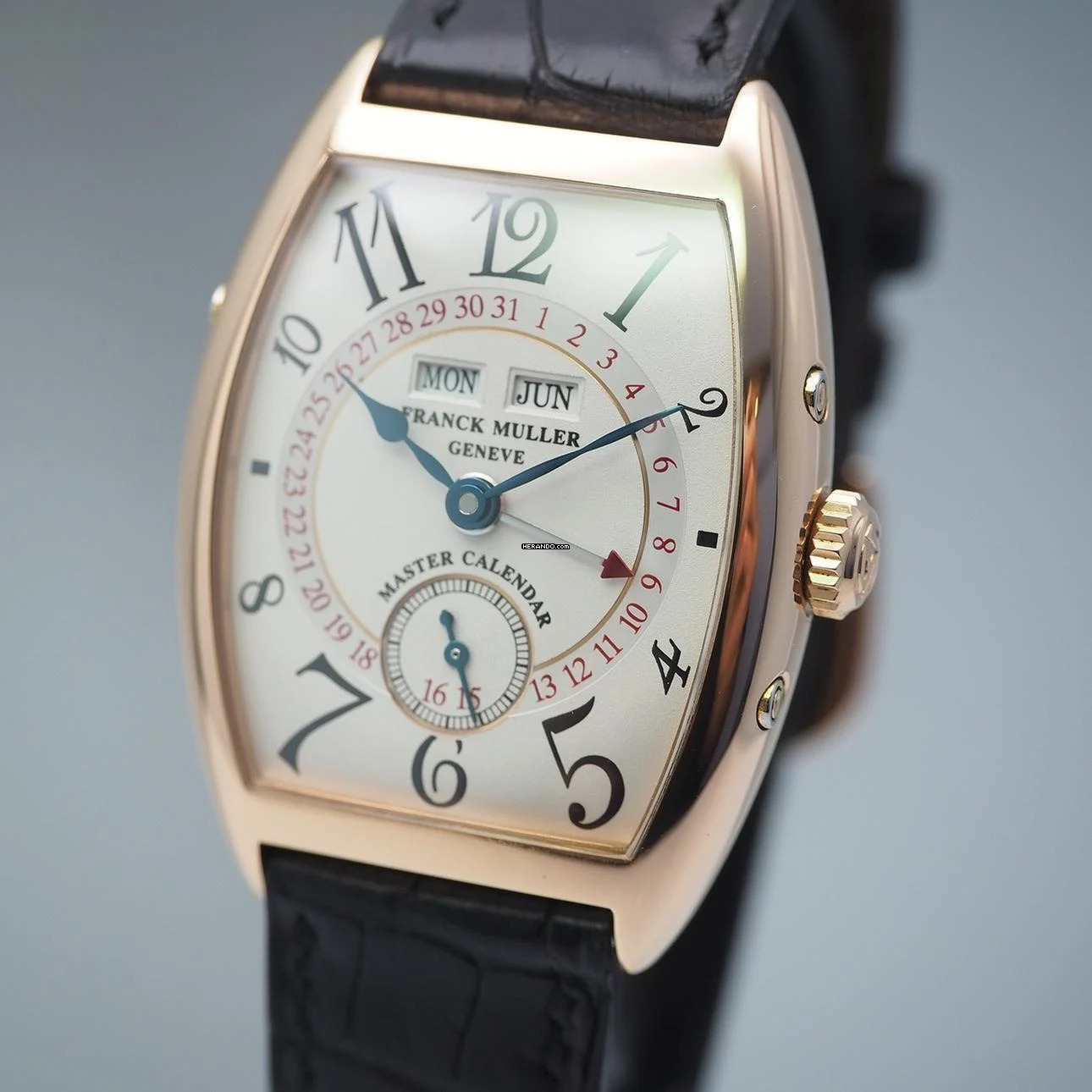 Franck Muller Master Calendar Triple Date Rosegold 18k/750 Box+Papiere