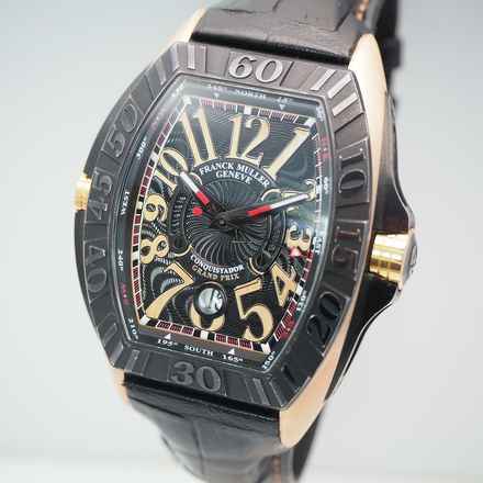  Franck Muller Conquistador Grand Prix Rosegold 18k/750 Box+Papiere 