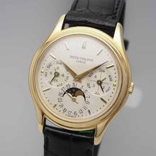 Thumbnail von Patek Philippe Perpetual Calendar Ref: 3940 Box+Papiere 1992 (Full Set)