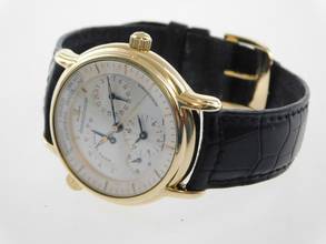 Thumbnail von Jaeger-LeCoultre Master Geographic 18K Gelbgold im Full Set Herrenuhr im Best Zustand 38 mm </h1>