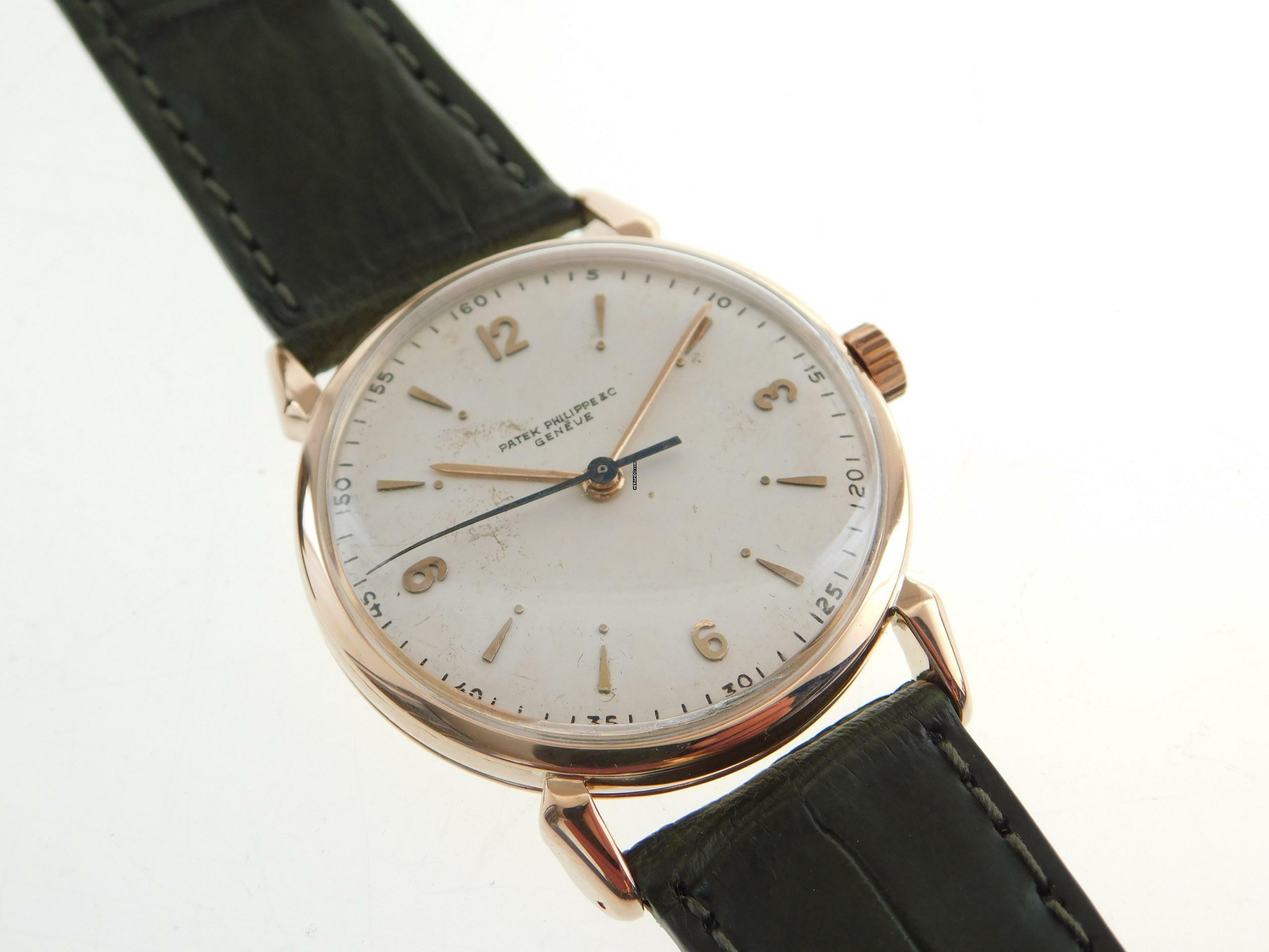 Patek Philippe Calatrava Rotgold 1578R Vintage Handaufzug 35 mm. Rarität aus 18 Karat Rotgold </h1>