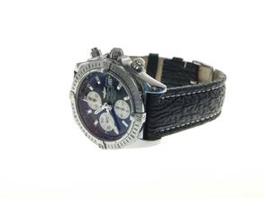 Thumbnail von Breitling Chronomat Evolution 44 mm mit schwarzem Zifferblatt im Full Set Top Zustand </h1>