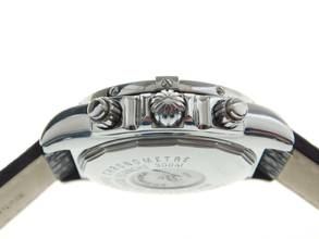Thumbnail von Breitling Chronomat Evolution 44 mm mit schwarzem Zifferblatt im Full Set Top Zustand </h1>