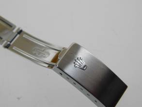 Thumbnail von Rolex Oyster Perpetual Lady Date 26 mm blau - römisch Saphirglas Schnellschaltung von 1997 </h1>