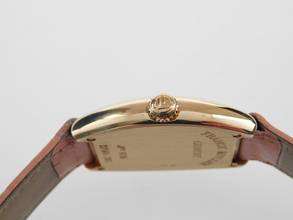 Thumbnail von Franck Muller 18 Karat Gelbgold Curvex Lady im Full Set Handaufzug Top Zustand 25mm </h1>