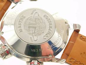 Thumbnail von Jaeger-LeCoultre Master Compressor Memovox 18 Karat Weißgold Full Set im Neuzustand </h1>