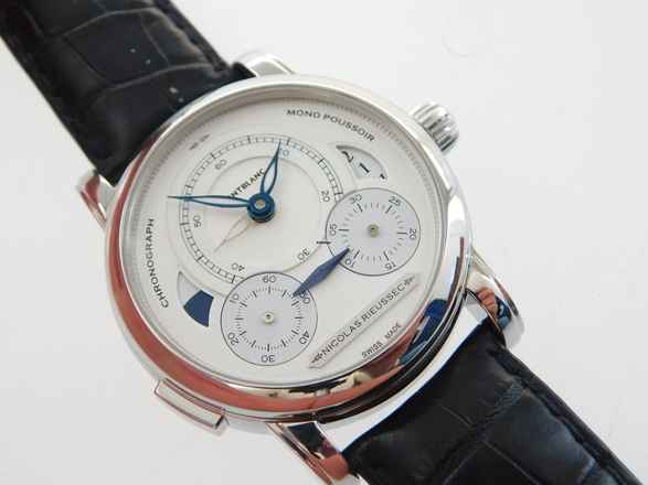  Montblanc Nicolas Rieussec Monopusher Chronograph GMT Automatic wie Neu 43 mm </h1> 