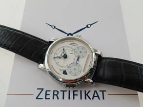 Thumbnail von Montblanc Nicolas Rieussec Monopusher Chronograph GMT Automatic wie Neu 43 mm </h1>