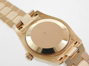 Thumbnail von Rolex Datejust 31 18 Karat Gelbgold 31 mm Datejust FULL SET LC 100 Wie Neu Perlmuttblatt & Präsidentenband