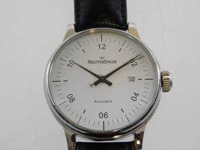 Thumbnail von Meistersinger Scrypto Automatik Herrenuhr 43mm im Full Set aus 2002 </h1>