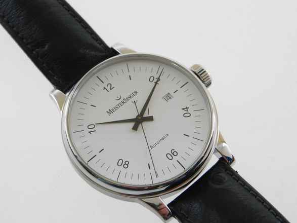  Meistersinger Scrypto Automatik Herrenuhr 43mm im Full Set aus 2002 </h1> 