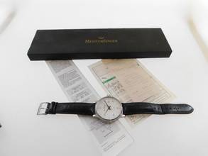 Thumbnail von Meistersinger Scrypto Automatik Herrenuhr 43mm im Full Set aus 2002 </h1>