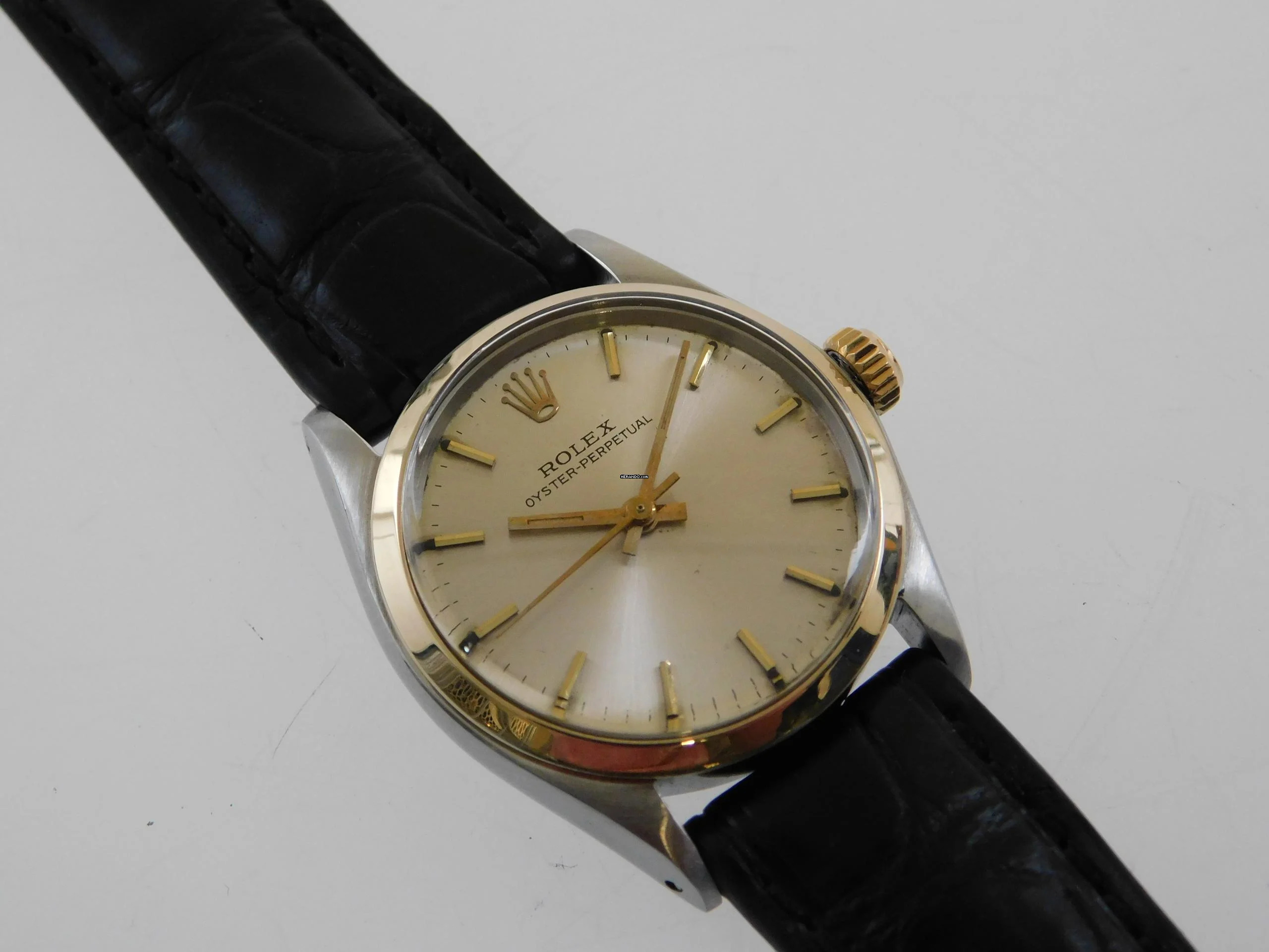 Rolex Oyster Perpetual 31 Stahl Gold 31 mm medium Rarität von 1966 Kaliber 1160 </h1>