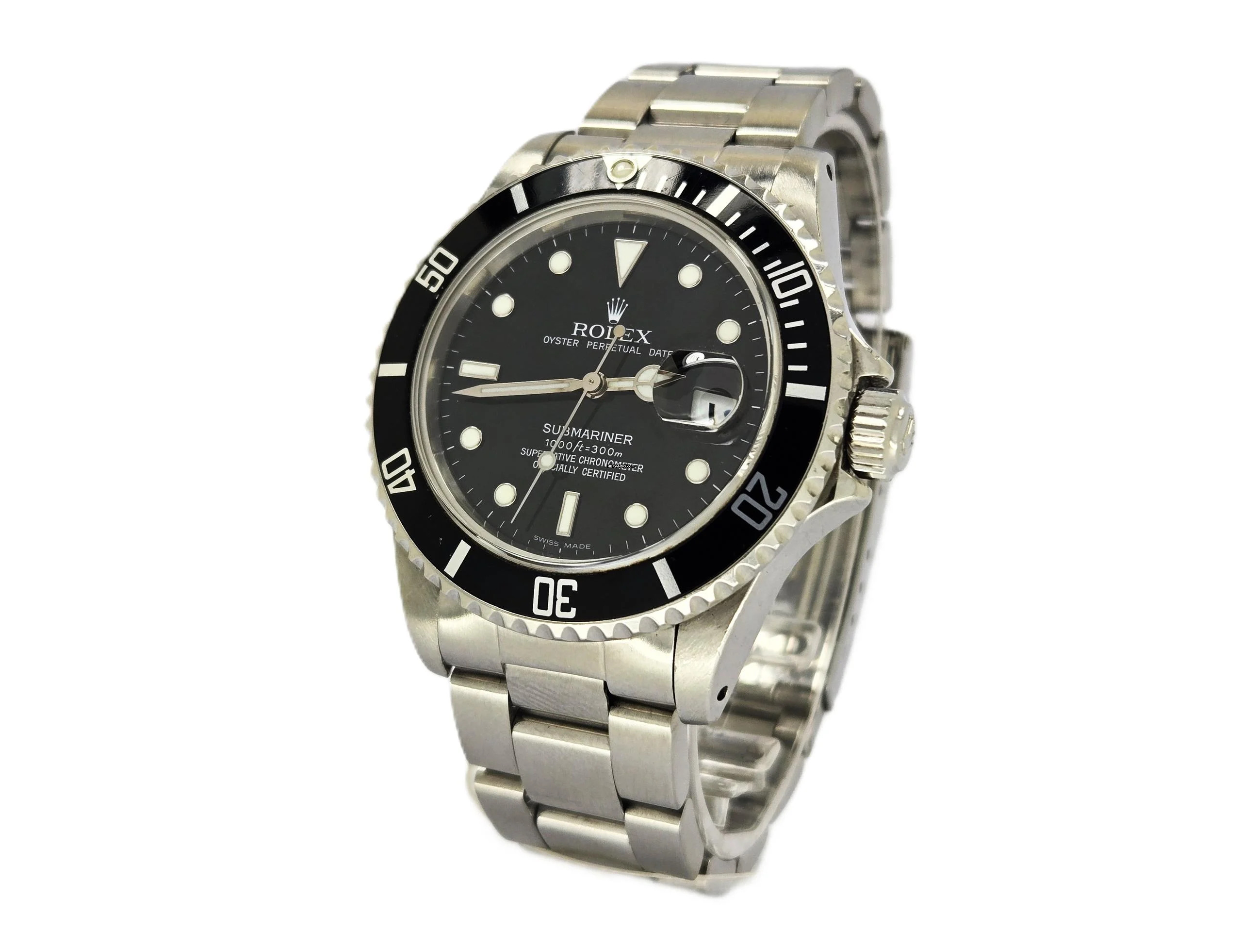 Rolex Submariner Date LC100 Papiere 16800 </h1>