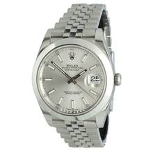 Thumbnail von Rolex Datejust 41 Silver Index Jubilee Ref.126300 Full Set 2023