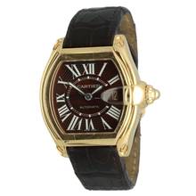 Thumbnail von Cartier Roadster XL Limited Ed. 18K.RoseGold Wood Dial Nr.143/250 Full Set