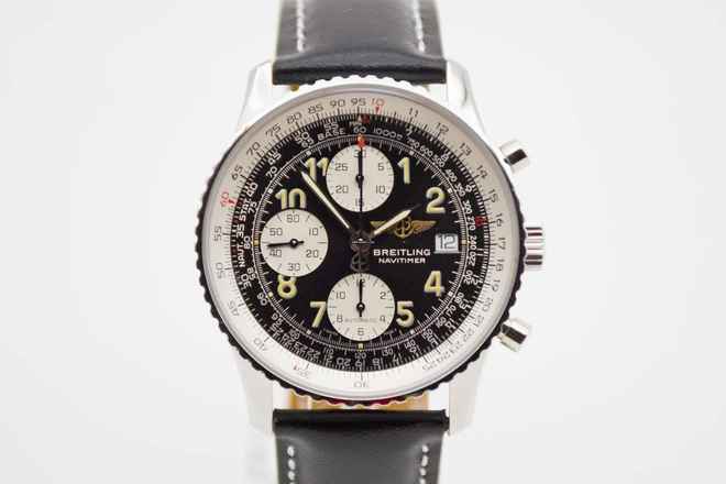  Breitling Old Navitimer Vintage A13022.1 Tritium mit neuem Service  