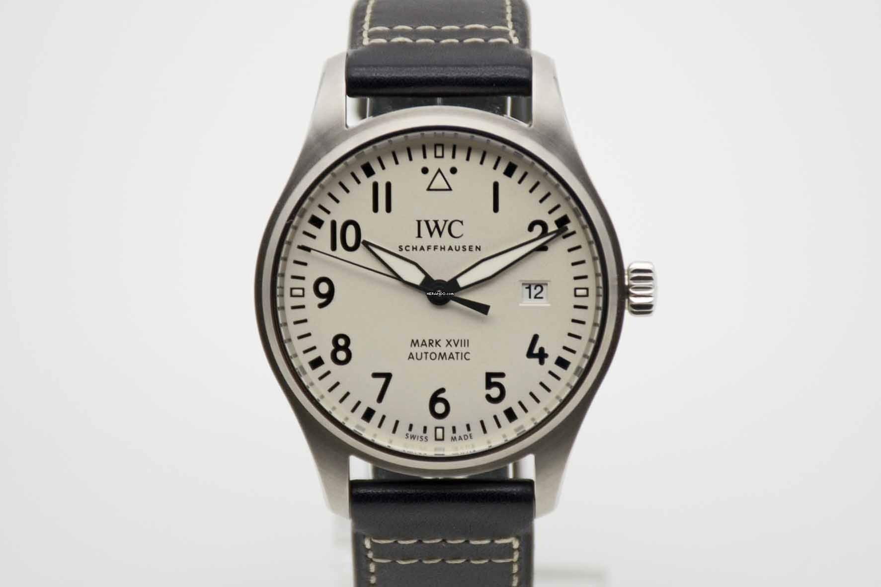 IWC Fliegeruhr Mark XVII perfektes Fullset mit IWC Garantie bis 2027 </h1>