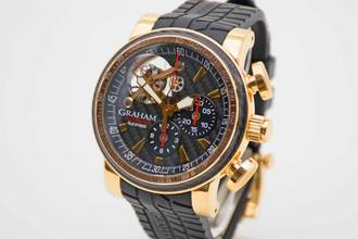 Thumbnail von Graham Tourbillograph Woodcote 18 ct Roségold 47 mm Limited to 25 Pieces </h1>