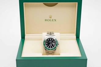 Thumbnail von Rolex Submariner Date Starbucks 126610LV MKII LC100 Wempe Fullset </h1>