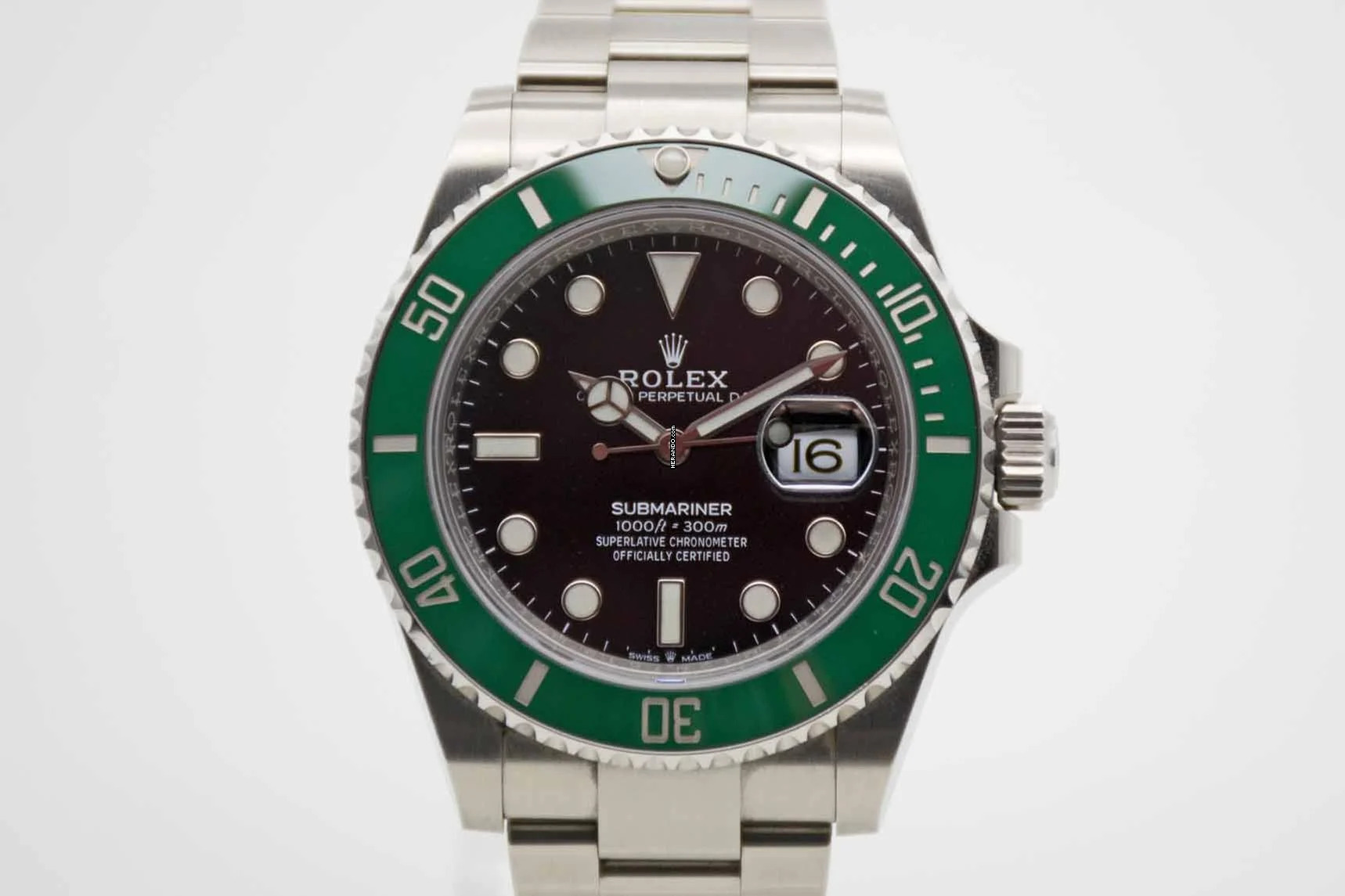 Rolex Submariner Date Starbucks 126610LV MKII LC100 Wempe Fullset </h1>