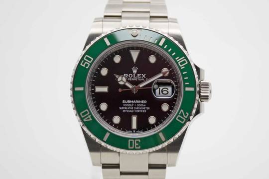  Rolex Submariner Date Starbucks 126610LV MKII LC100 Wempe Fullset </h1> 