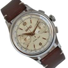 Thumbnail von Eberhard & Co. Extra-Fort Chronograph 14003/45 Fly-Back 1950’s </h1>