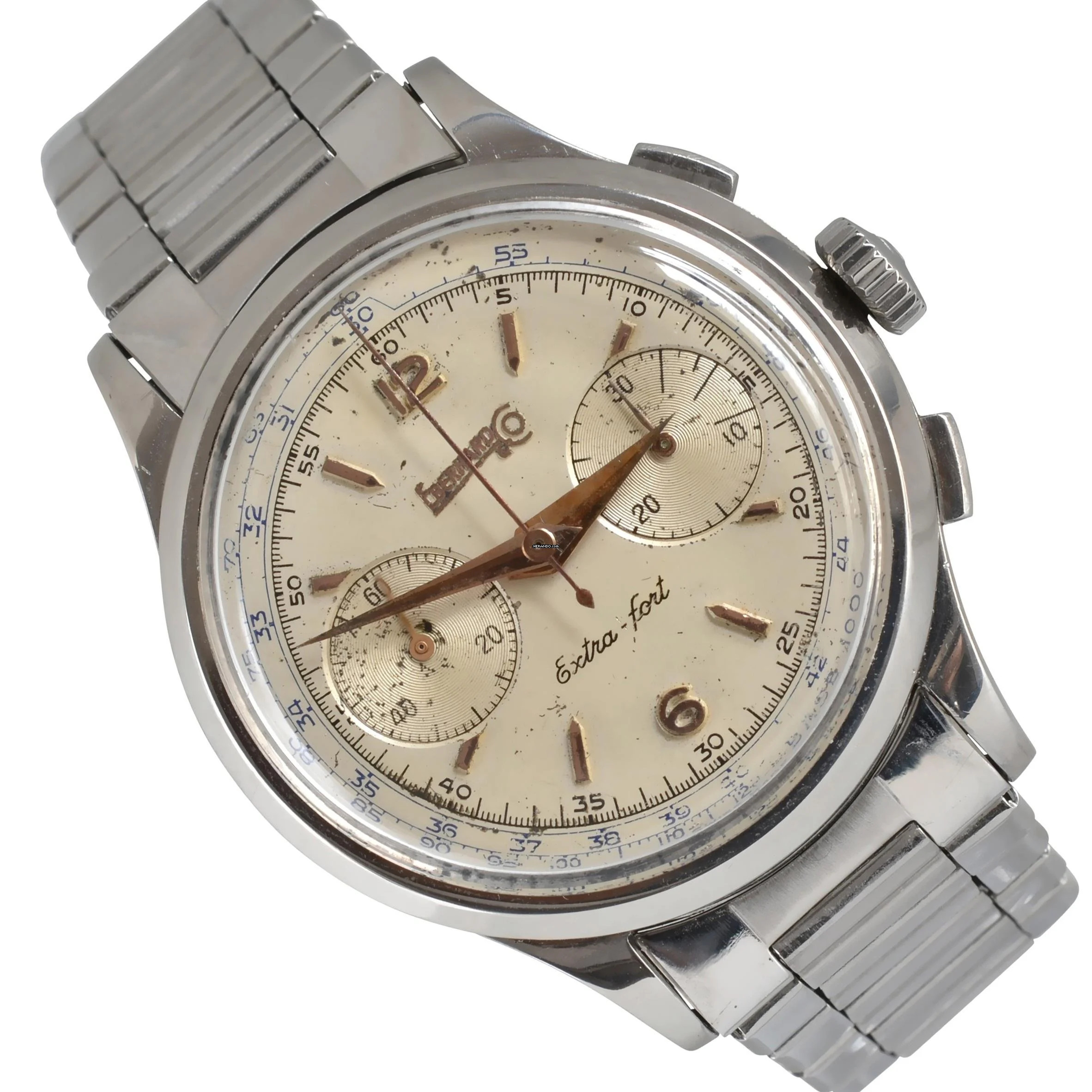 Eberhard & Co. Extra-Fort Chronograph 14003/45 Fly-Back 1950’s </h1>