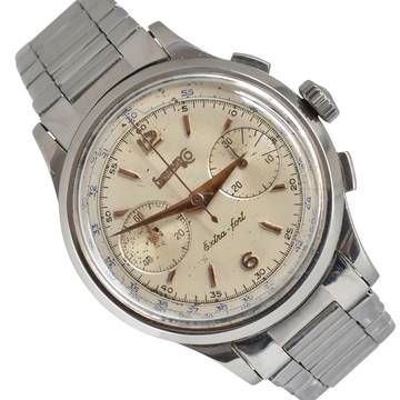  Eberhard & Co. Extra-Fort Chronograph 14003/45 Fly-Back 1950’s </h1> 