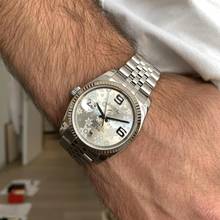 Thumbnail von Rolex Datejust 36 116234 Factory Floral silver dial </h1>