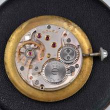 Thumbnail von Rolex Precision ultra flat 4498 Fancy Lugs Ivory dial 1952's </h1>