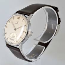 Thumbnail von Omega Classic 2214/9 by Saurer logo silver color dial 1948's