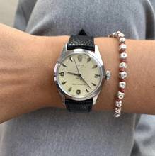 Thumbnail von Rolex Oyster Perpetual 31 31MM 6444 Shock Resisting Herringbone vory dial 1956’s </h1>