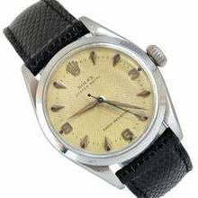 Thumbnail von Rolex Oyster Perpetual 31 31MM 6444 Shock Resisting Herringbone vory dial 1956’s </h1>