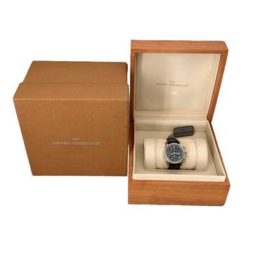  Girard Perregaux Chronograph 4946 Vintage 1996 black dial  