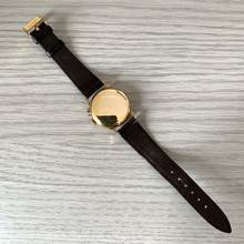 Thumbnail von Zenith Chronograph mono pusher porcelain dial yellow gold 18KT 1930’s </h1>