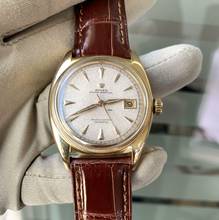 Thumbnail von Rolex Datejust 36 6105 Ovettone ivory dial yellow gold 18KT 1951's </h1>
