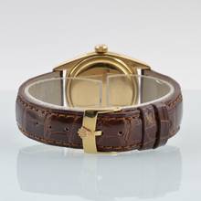 Thumbnail von Rolex Datejust 36 6105 Ovettone ivory dial yellow gold 18KT 1951's </h1>