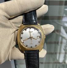 Thumbnail von Longines Ultronic Diapason Date Jumbo yellow gold 18KT 1974’s </h1>