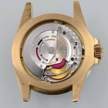 Thumbnail von Rolex Submariner Date 1680/8 Soleil blue dial yellow gold 18KT 1975's