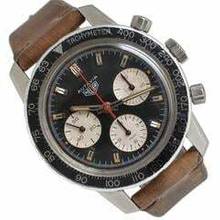 Thumbnail von Heuer Leonidas Autavia 2446C Black dial 1970’s </h1>