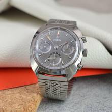Thumbnail von Enicar Ocean Pearl chronograph Gerhard Mitter Grey dial 1968’s