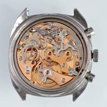 Thumbnail von Enicar Ocean Pearl chronograph Gerhard Mitter Grey dial 1968’s