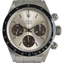 Thumbnail von Rolex Daytona Cosmograph 6263 silver dial with brown subdials Full Set 1972’s </h1>