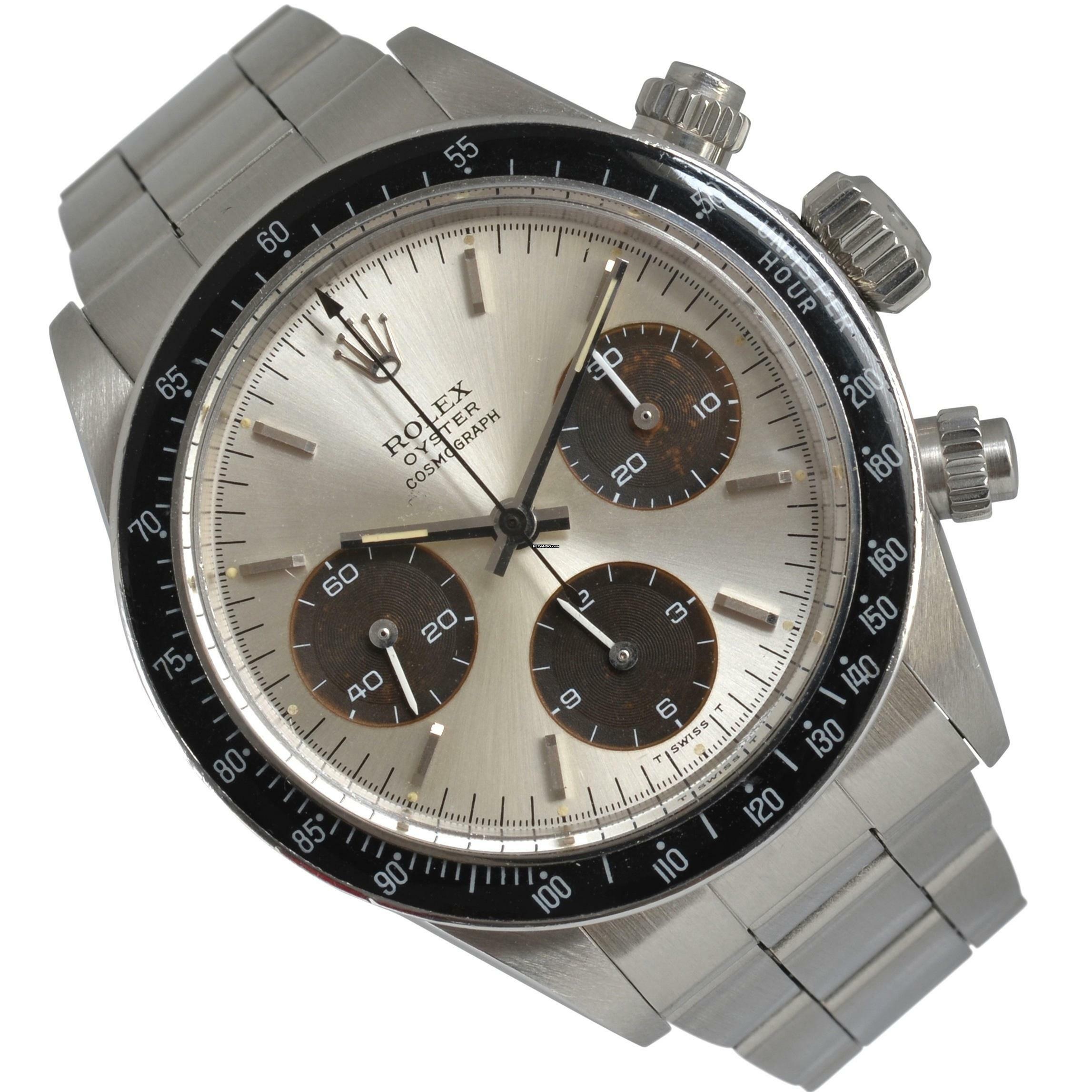 Rolex Daytona Cosmograph 6263 silver dial with brown subdials Full Set 1972’s </h1>